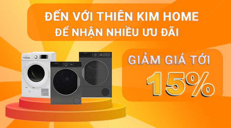 Thiên Kim Home - Địa chỉ uy tín cung cấp máy giặt Malloca 